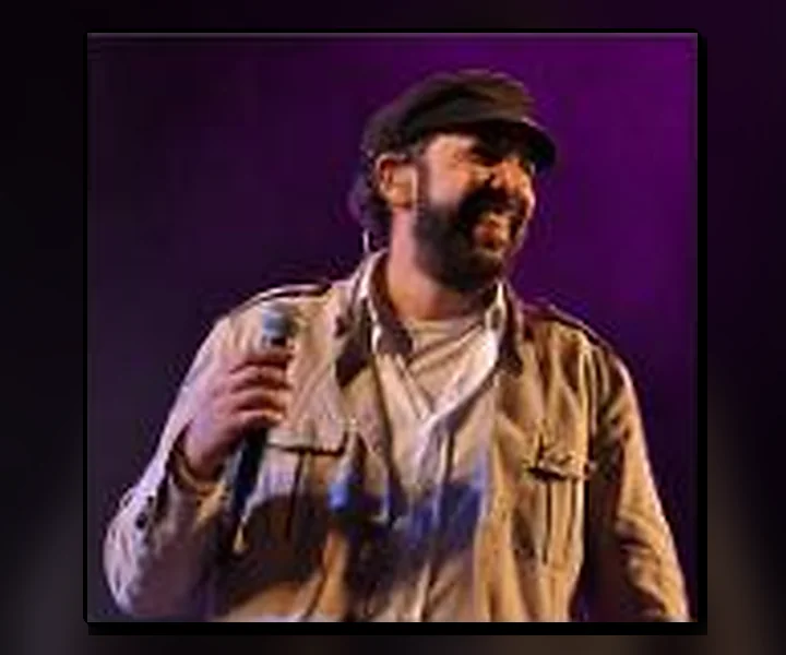 Foto de Juan Luis Guerra y Carlos Vives (Lima Latin Dúo)