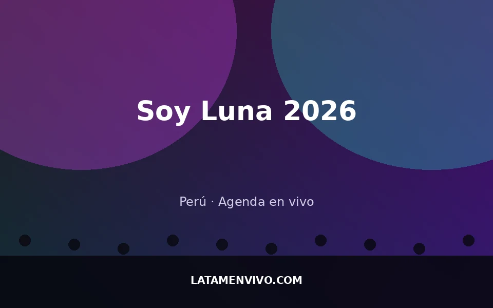 Imagen de Soy Luna 2026